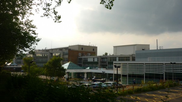 P1030155 The Royal Marsden Sutton in the eve.