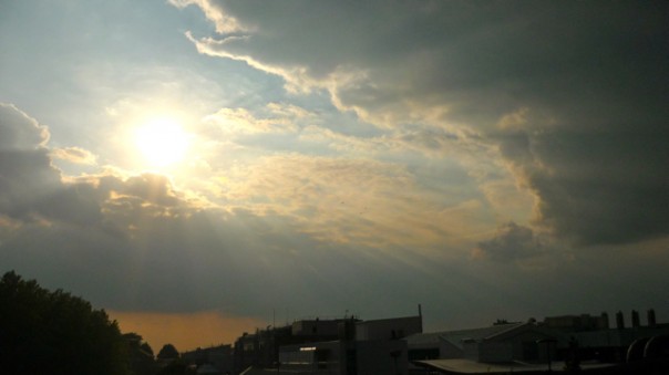 P1030171 I was loving the sunset.